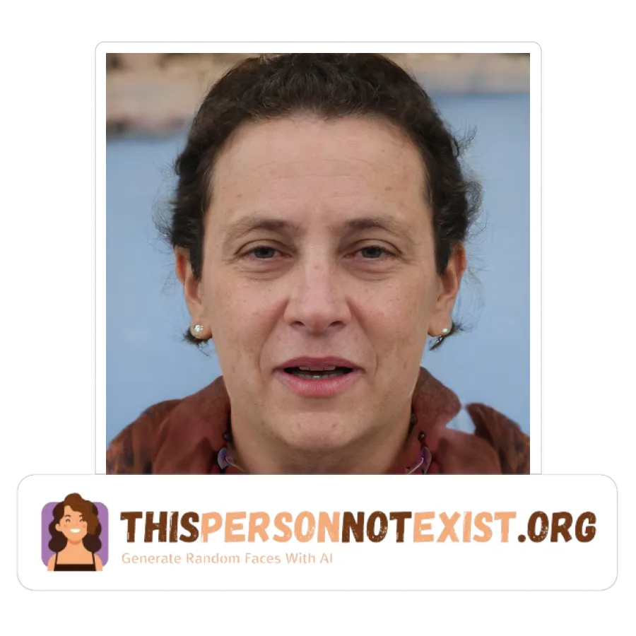 Free AI-Generated Face from thispersonnotexist.org By Brian Guzman on 22:07, Wednesday, 02 Oct, 2024