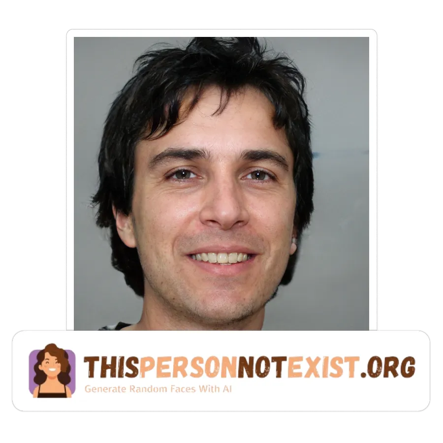 Generated Fake Face from thispersonnotexist.org By Joseph Palmer on 10:32, Friday, 23 Aug, 2024