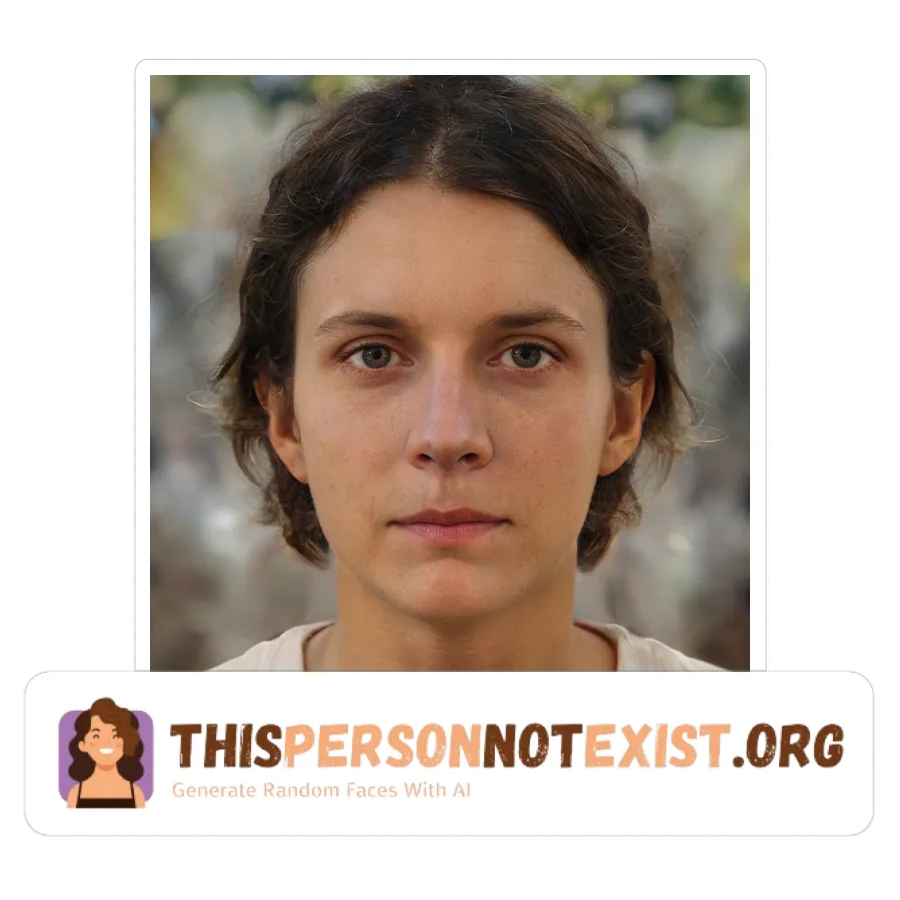 Free AI Face Generator Result from thispersonnotexist.org By Mackenzie Evans on 06:44, Thursday, 12 Dec, 2024