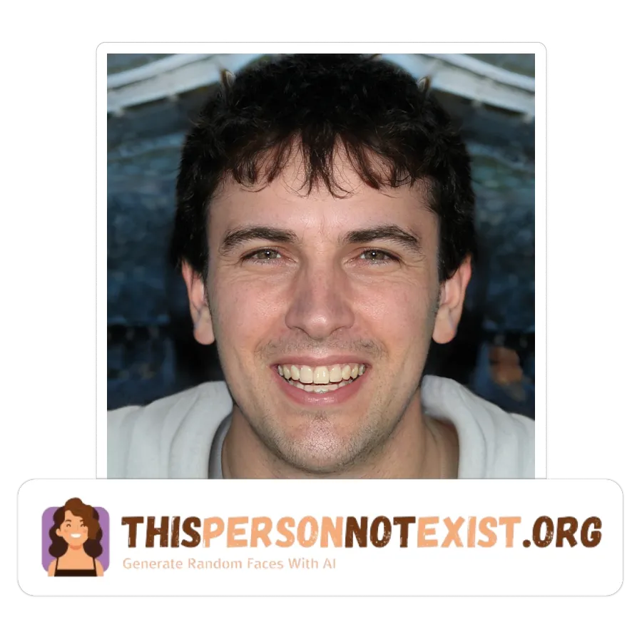 Free AI Face Generator Result from thispersonnotexist.org By Sharon Harris on 12:41, Tuesday, 13 Aug, 2024